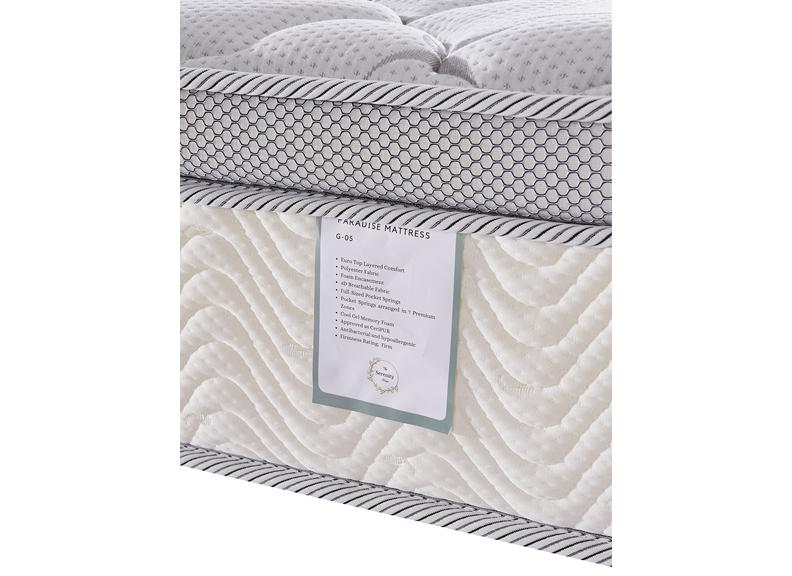 Serenity Sleep Paradise 4ft6 Mattress – Pocket Sprung with Euro Box Top - Image 6