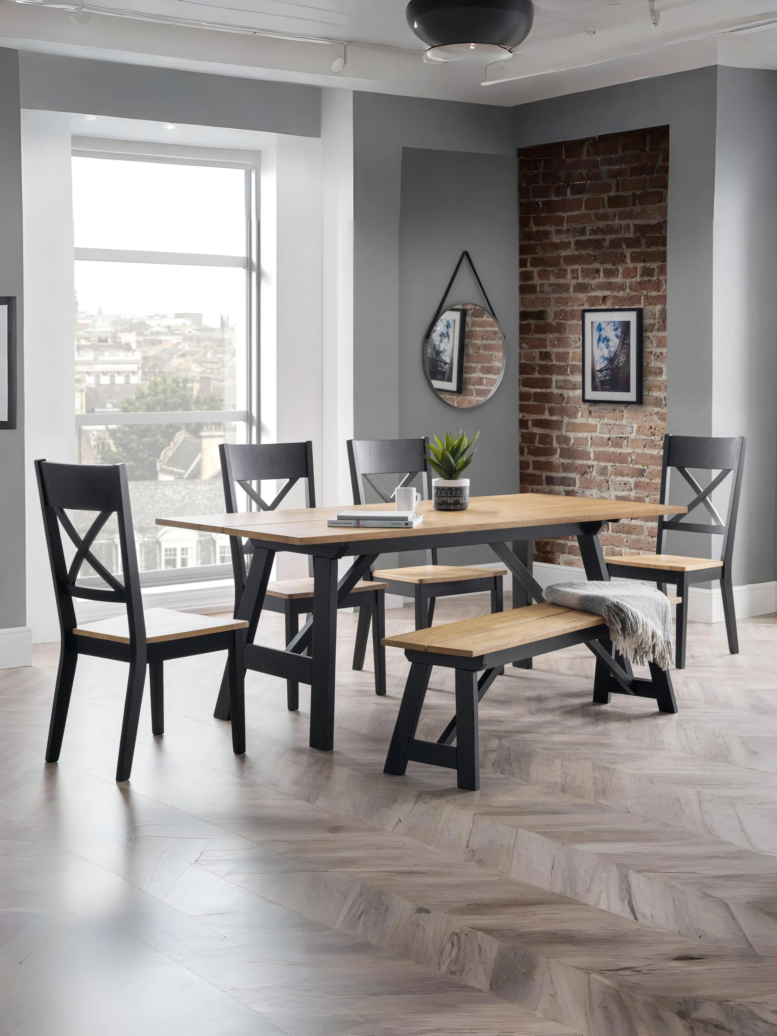 Set Of 2 Hockley Dining Chairs - Image 2