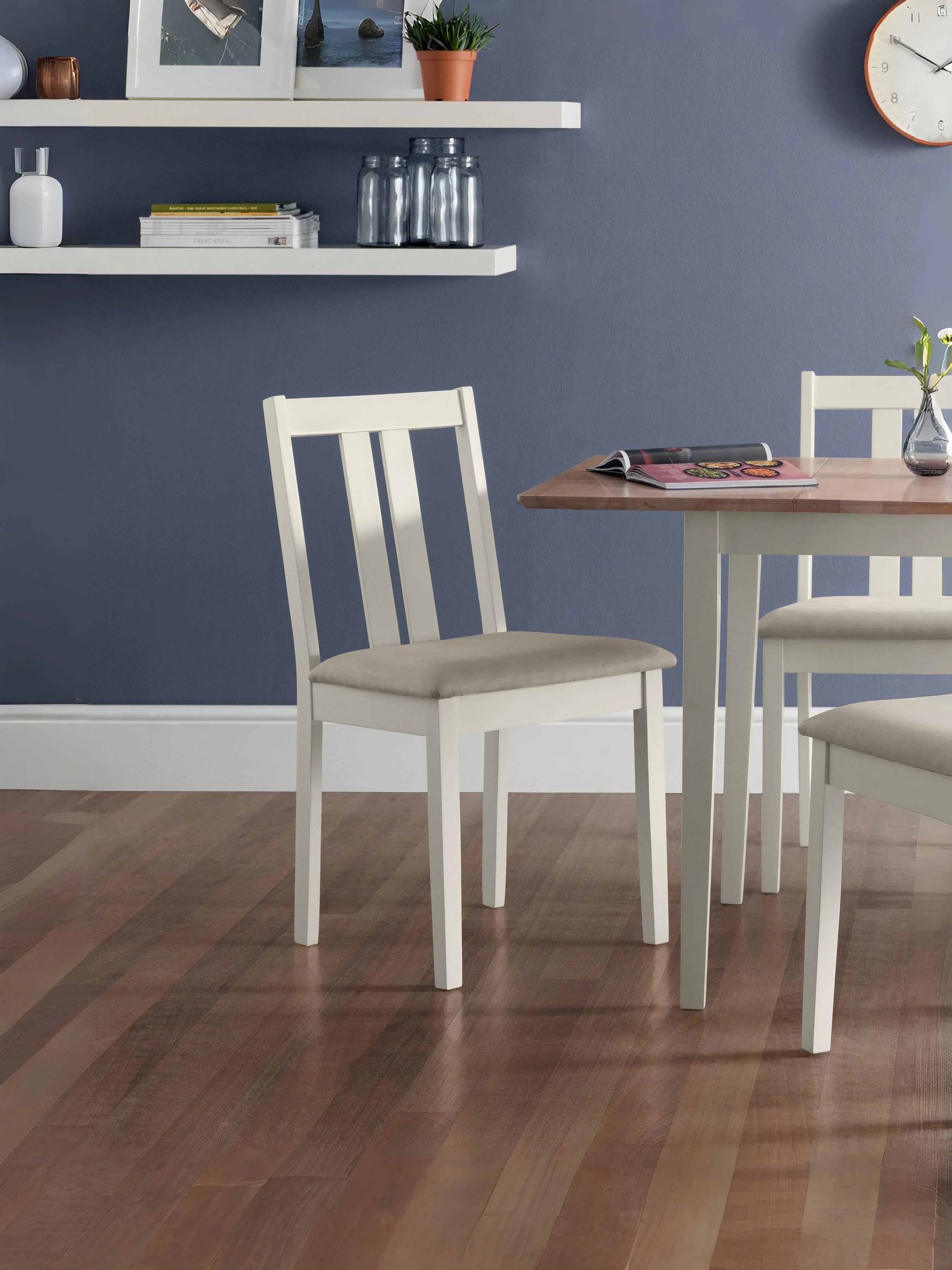 Set Of Two Rufford Ivory Chairs