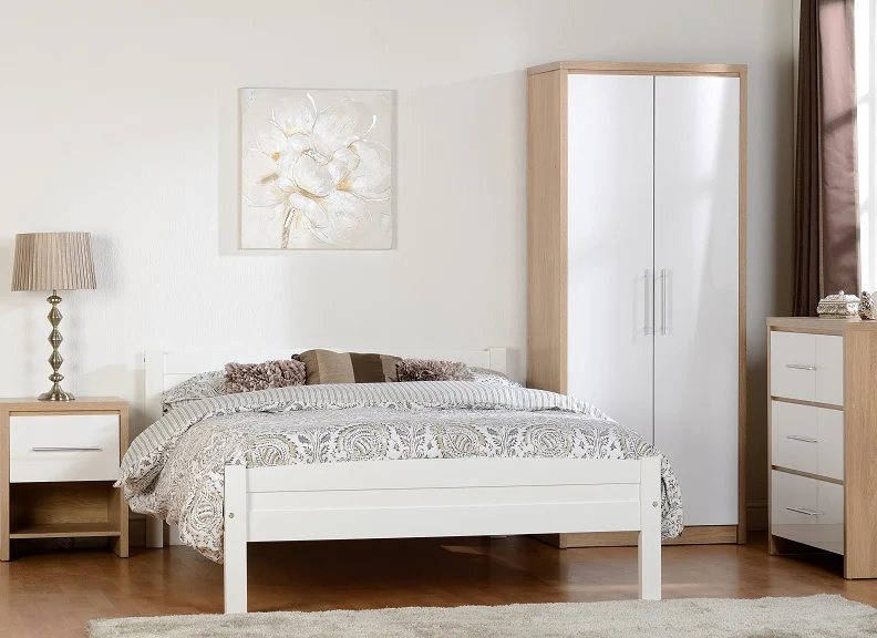 Seville White Bedroom Set - Image 4
