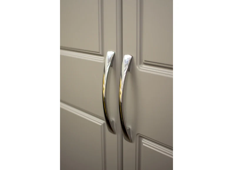 Shannon Grey & Oak Two Door Wardrobe - Image 3