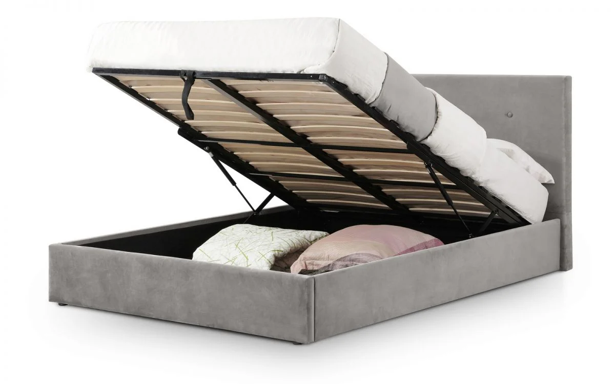 Shoreditch High Headboard Lift-Up Storage Bed 135cm - Image 6
