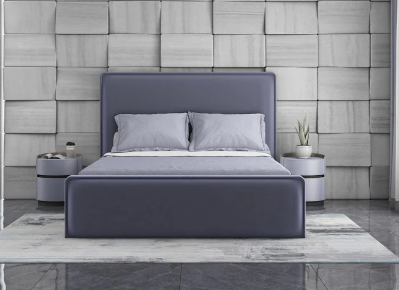 Sienna 4 ft6 Upholstered Bed – Luxury Designer Frame with Soft-Touch Fabric - Image 2
