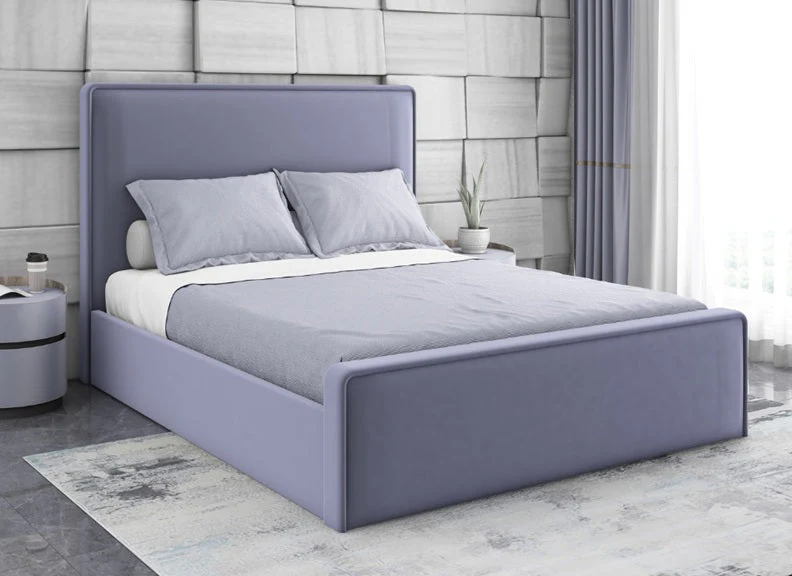 Sienna 5 ft Upholstered Storage Bed – Luxury Designer Frame with Soft-Touch Fabric