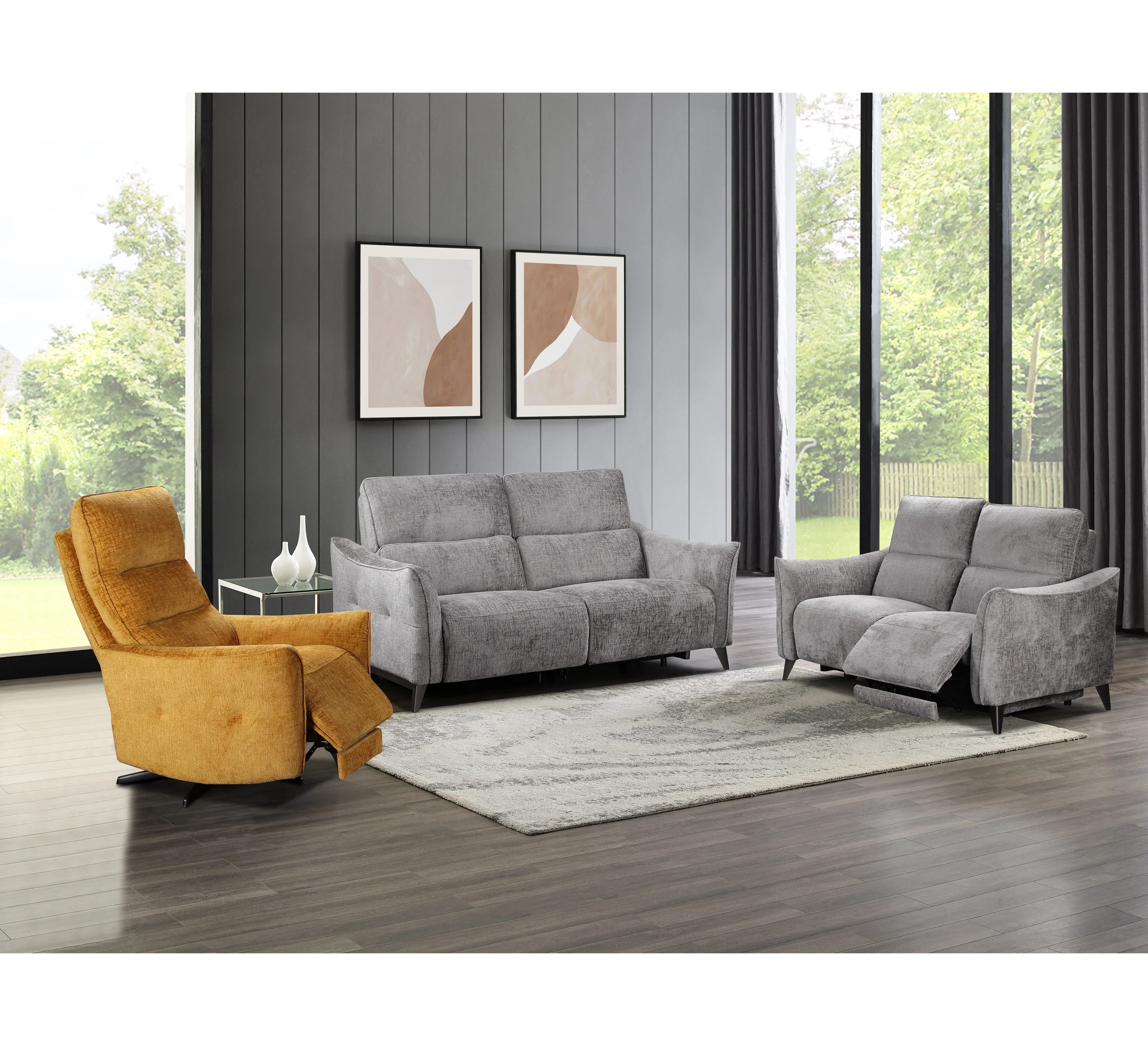 Sofia 1 Seater Mustard - Image 2
