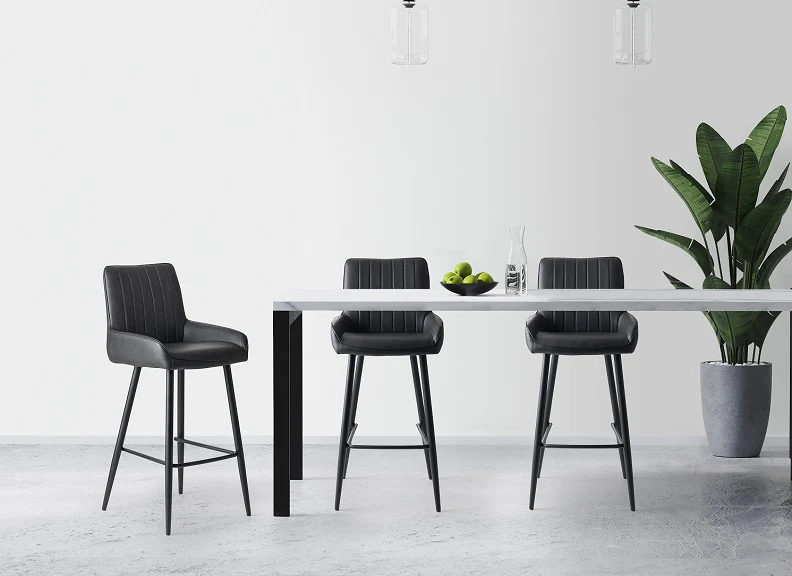 Soho Faux Leather Bar Stool