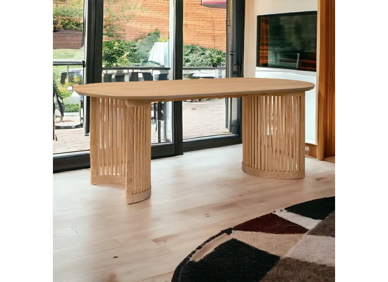 Soho Oval Elegant Dining Table for Modern Dining Spaces