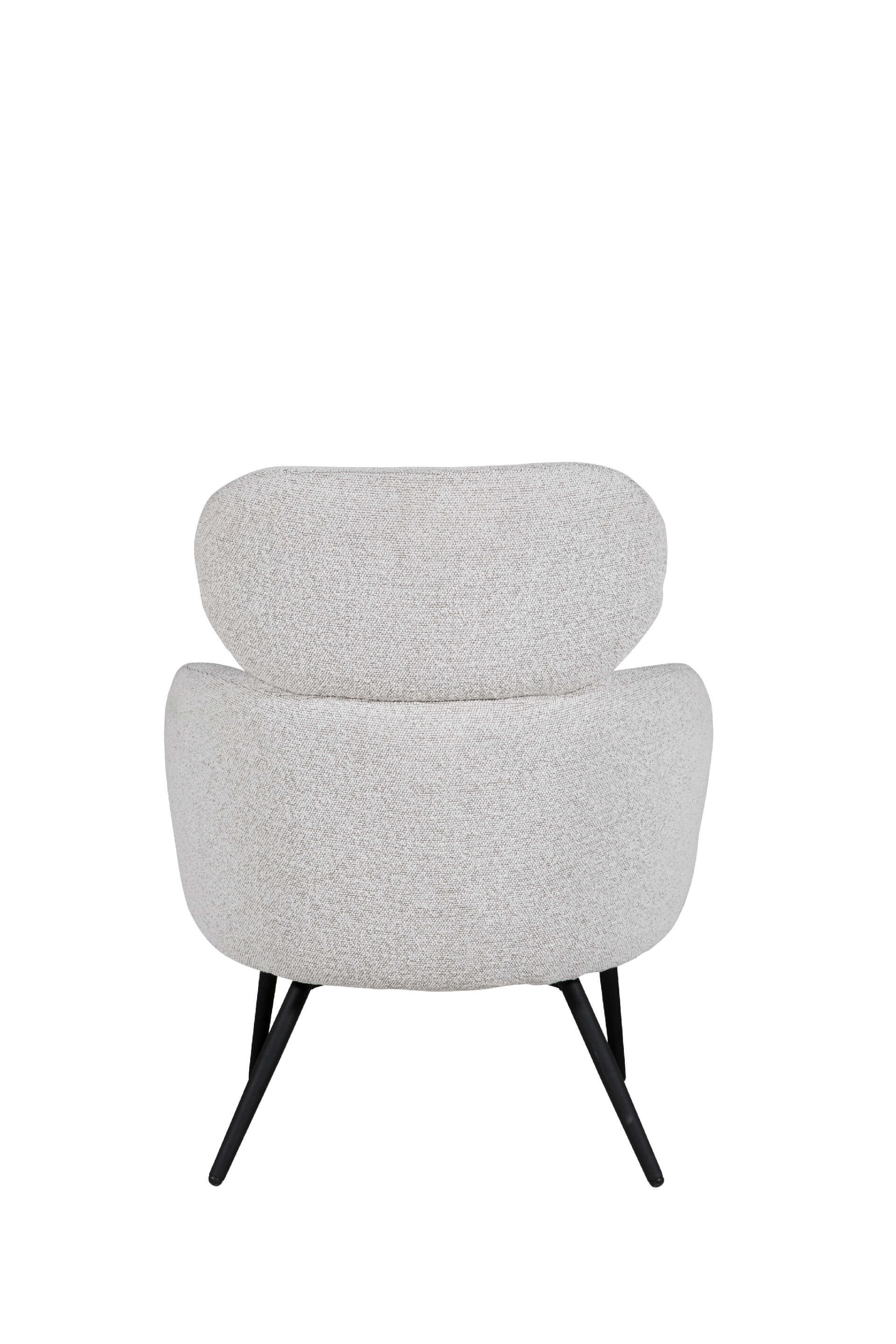 Solas Accent Chair – Ivory Boucle with Black Legs - Image 11