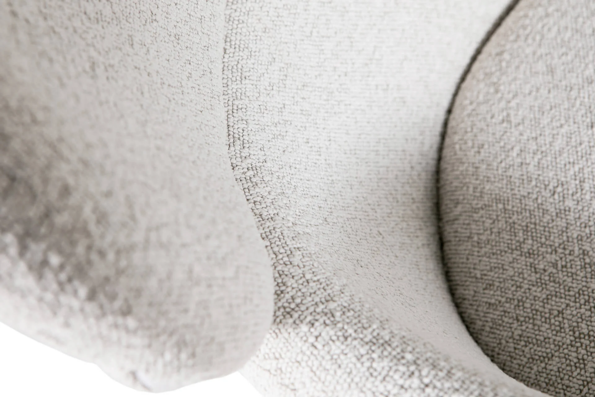 Solas Accent Chair – Ivory Boucle with Black Legs - Image 4