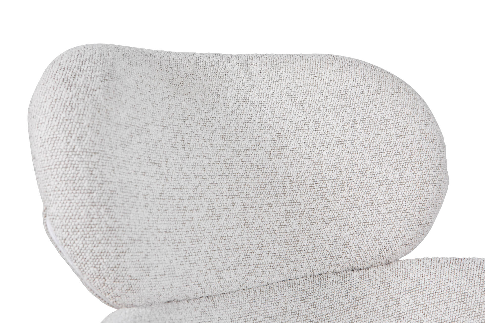 Solas Accent Chair – Ivory Boucle with Black Legs - Image 6