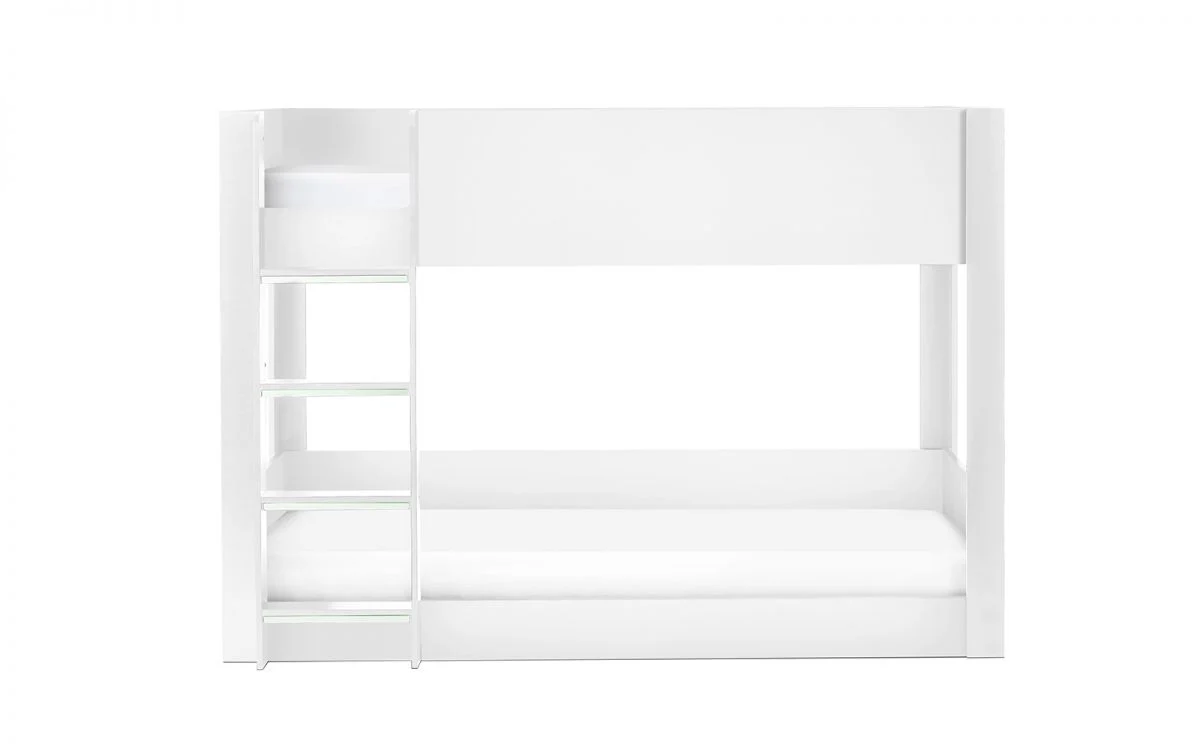 Solomon Bunk Bed – All White with Glow-in-the-Dark Steps - Image 5