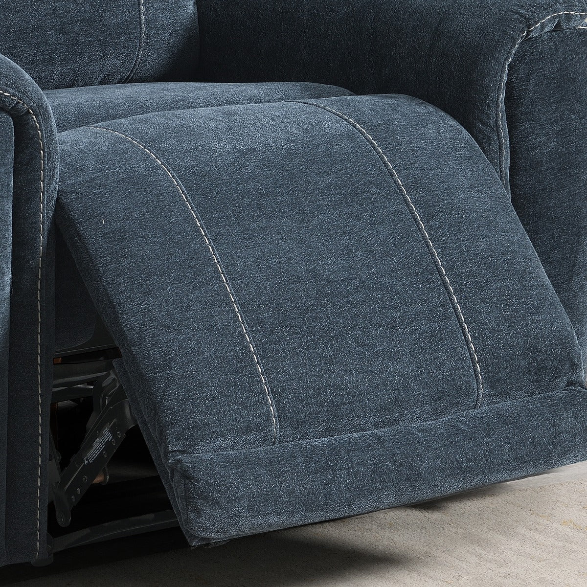 Somerton 3+1+1 Reclining Suite – Dark Grey Fabric with Wireless Charger - Image 5