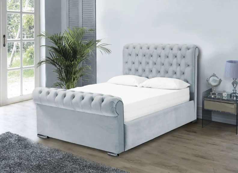 Sorrento Velvet Bed - Image 21