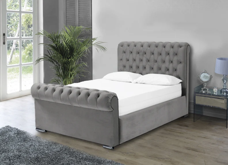 Sorrento Velvet Bed - Image 30