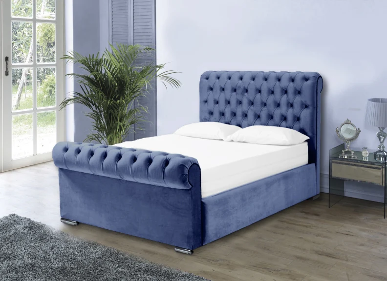 Sorrento Velvet Bed - Image 69