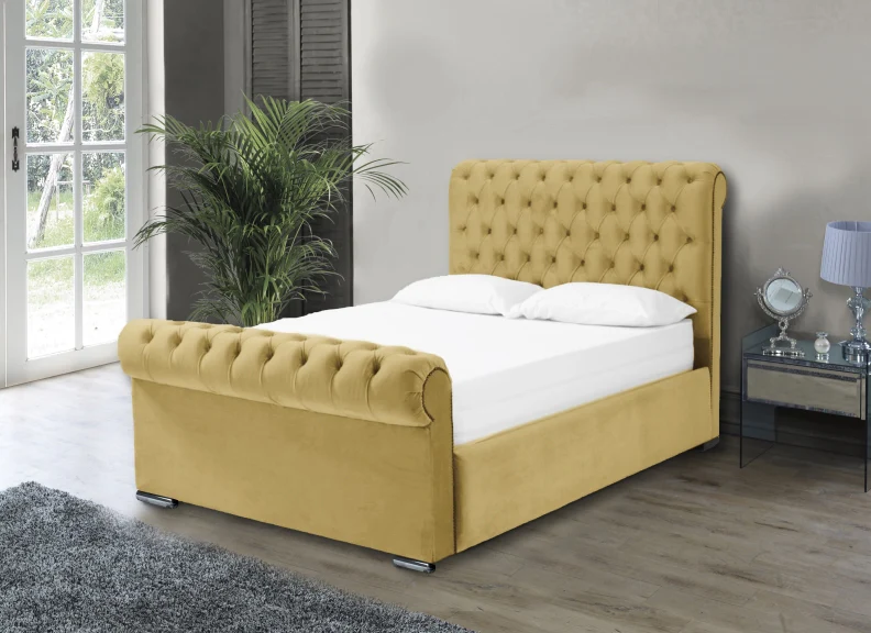 Sorrento Velvet Bed - Image 82