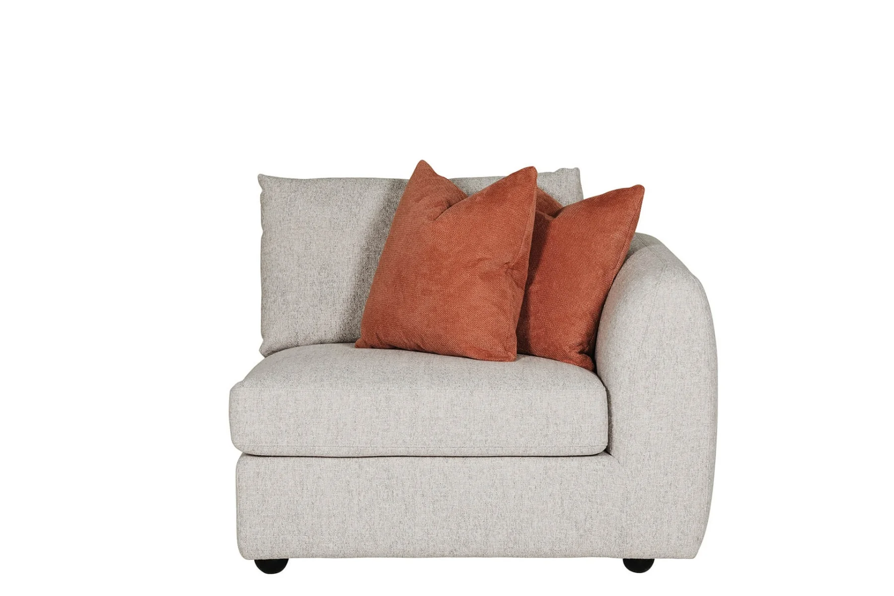 Spencer Arm Sectional RHF – Grey or Natural - Image 5