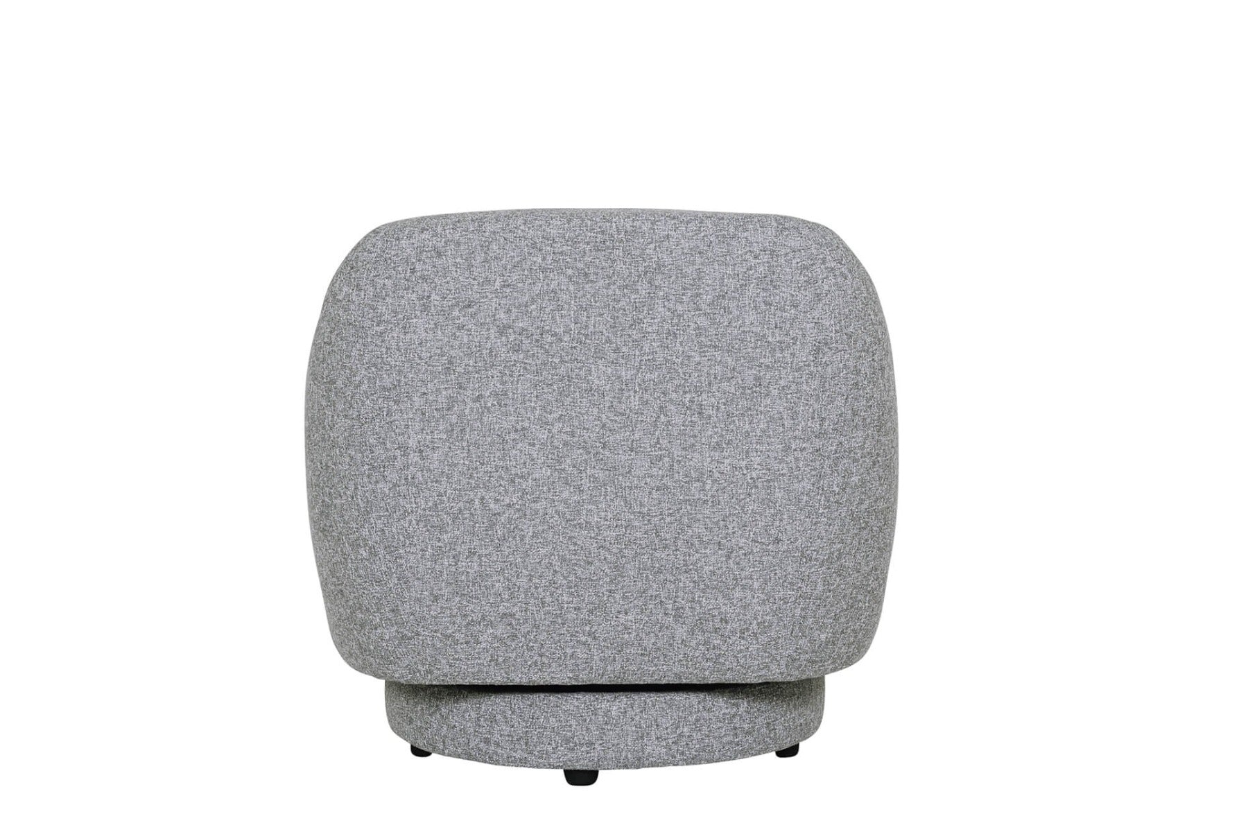 Spencer Swivel Accent Chair – Grey Fabric with Pocket Sprung Seat - Image 3