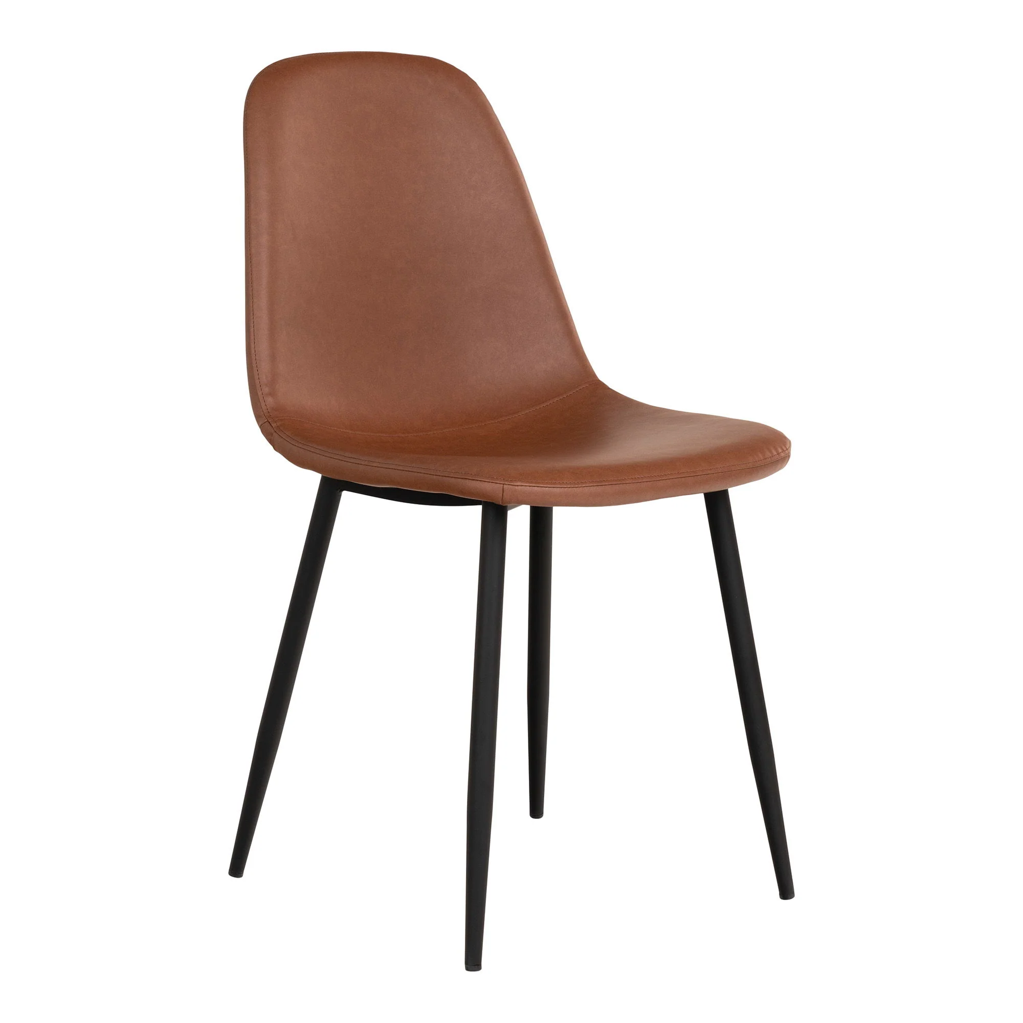 Stockholm Dining Chair Option 1 – Brown Finish with Easy Assembly - Image 3