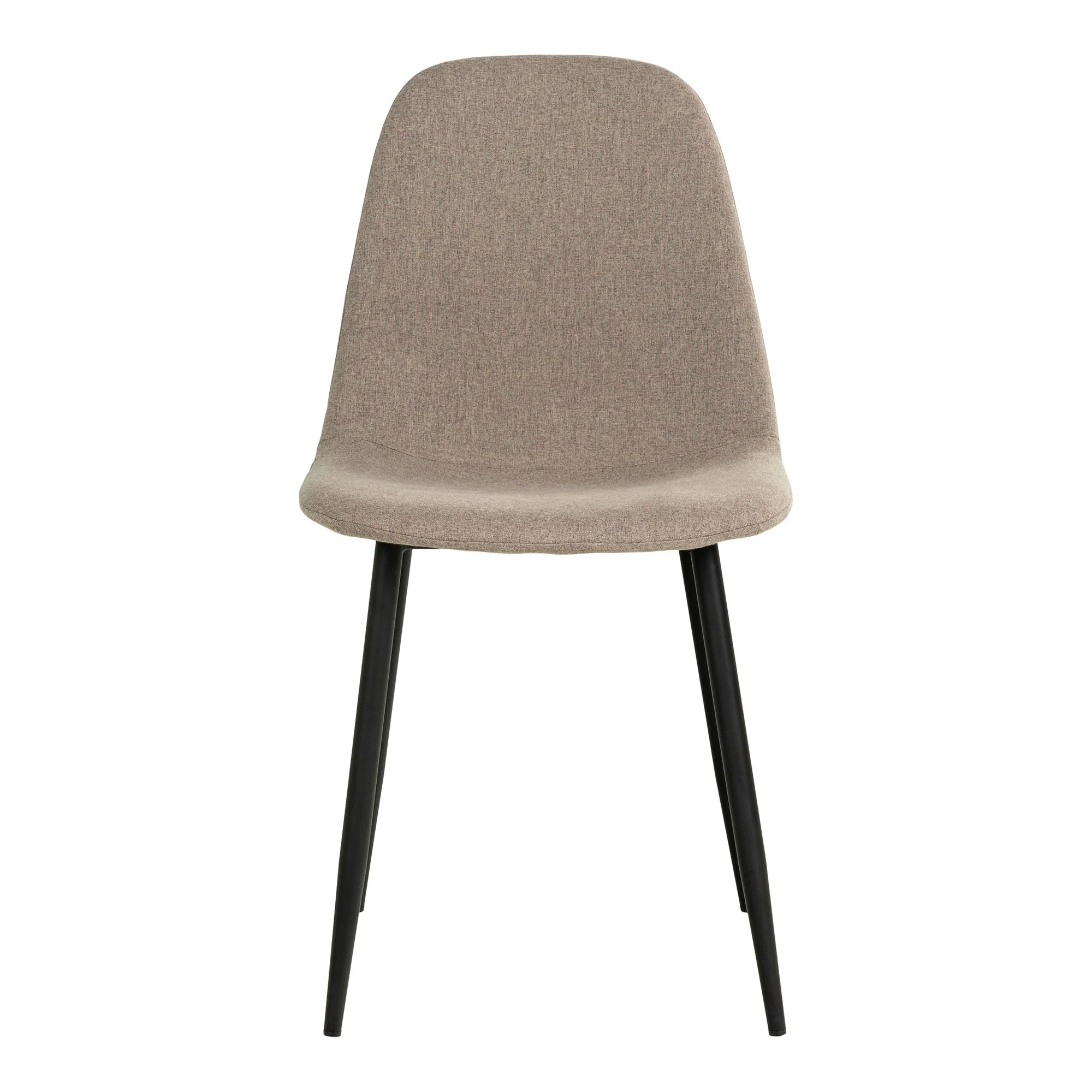 Stockholm Dining Chair Option 3 – Stone Fabric with Steel Frame