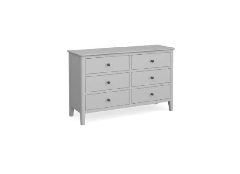 Stowe Grey Six Drawer Chest - Image 2
