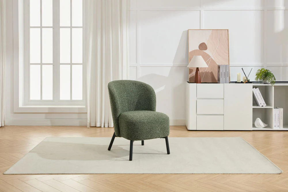 Talia Forest Green Accent Chair