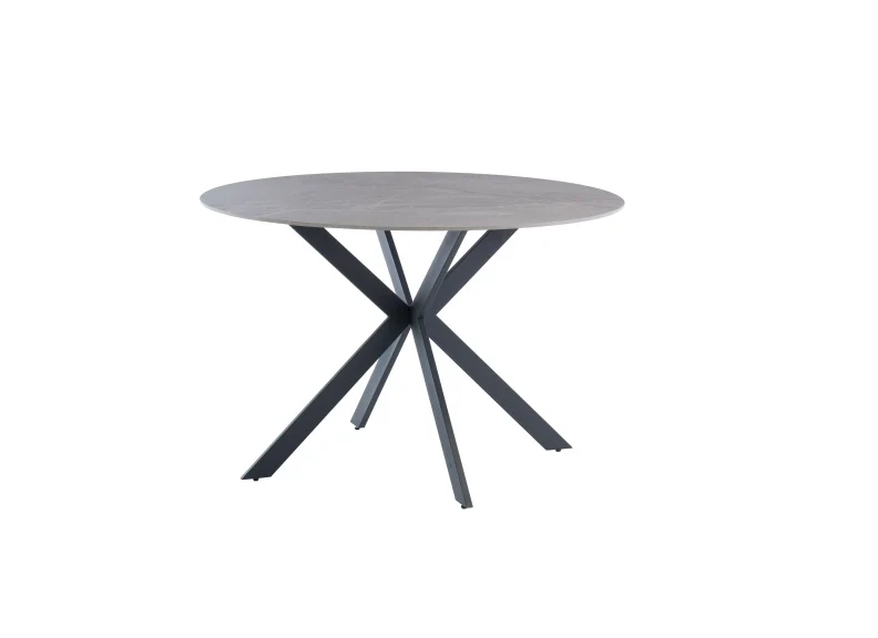 Talia Round Grey Dining Table - Image 2