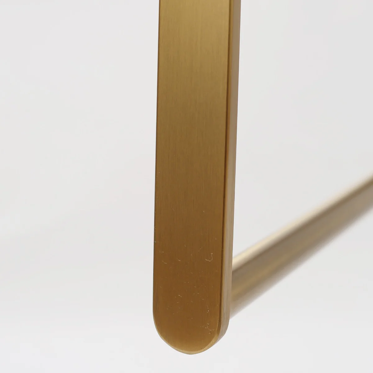 Tempo Barstool – Gold with Mocha Fusion Upholstery and Gas-Lift Adjustment - Image 2