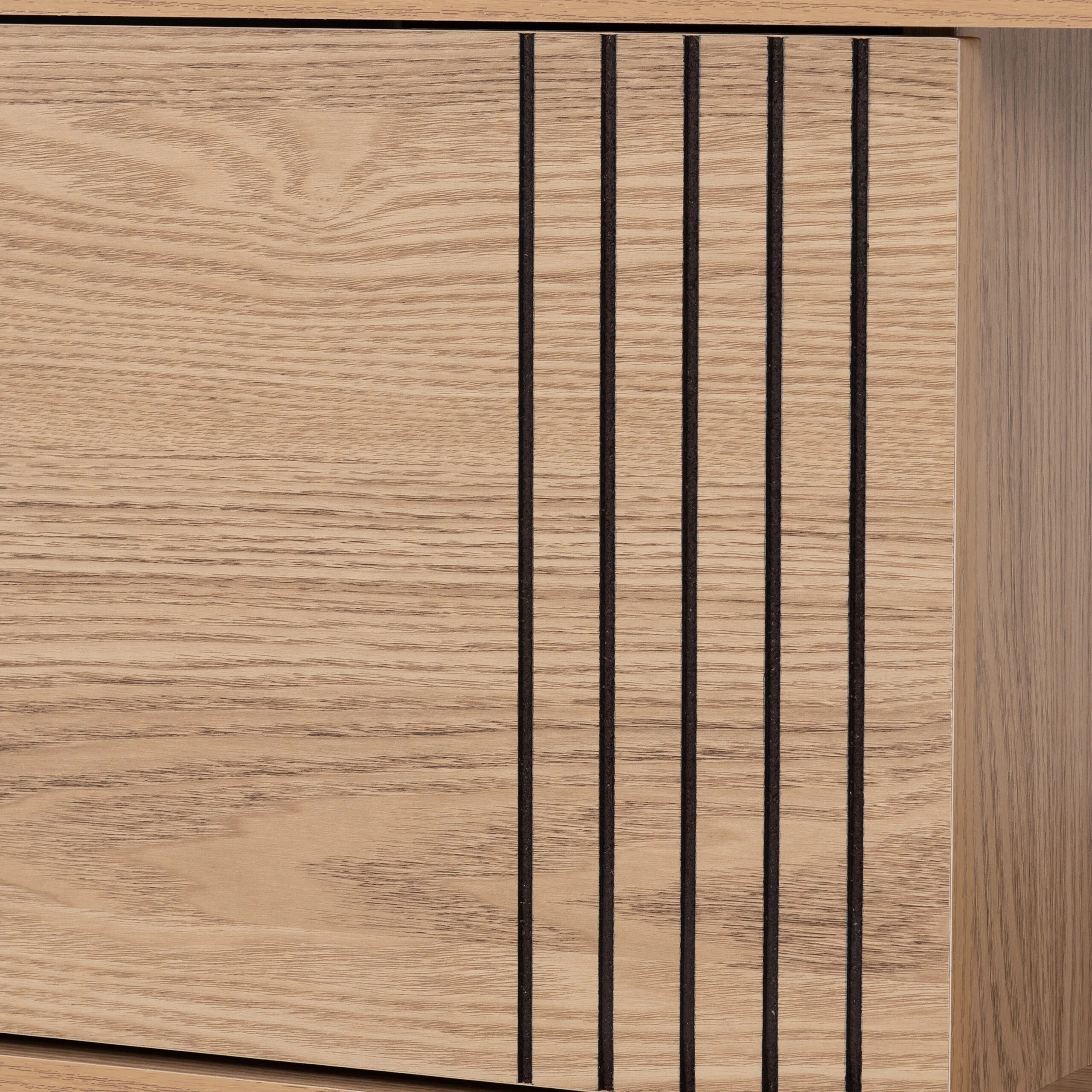Tessa 1 Door Coffee Table - Natural Oak Effect - Image 4