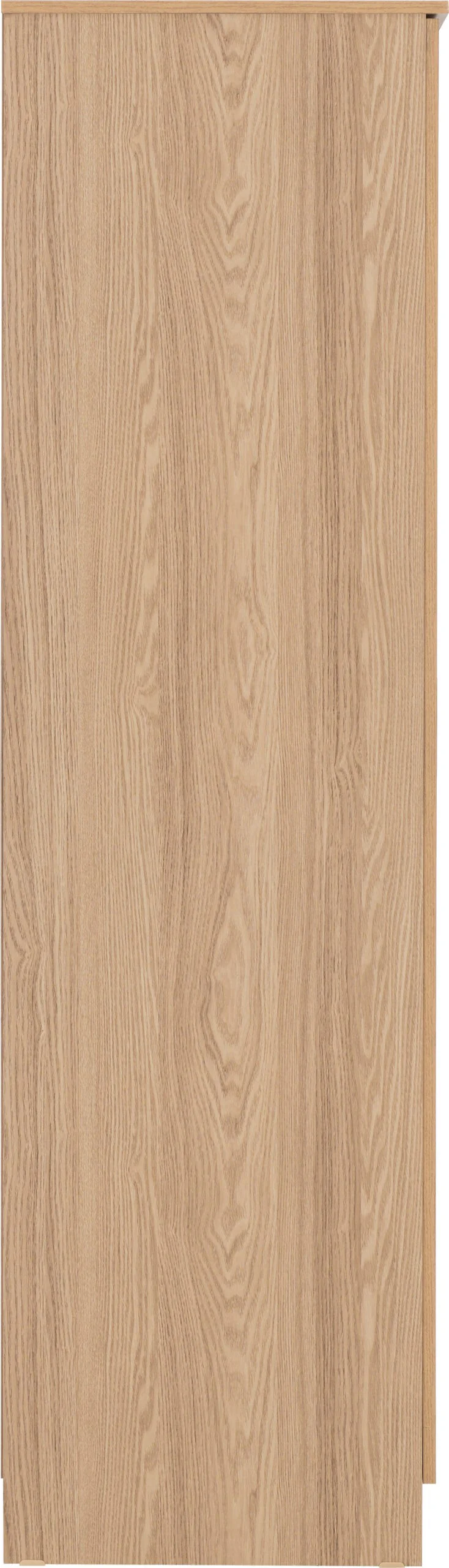 Tessa 2 Door Wardrobe - Natural Oak Effect - Image 3