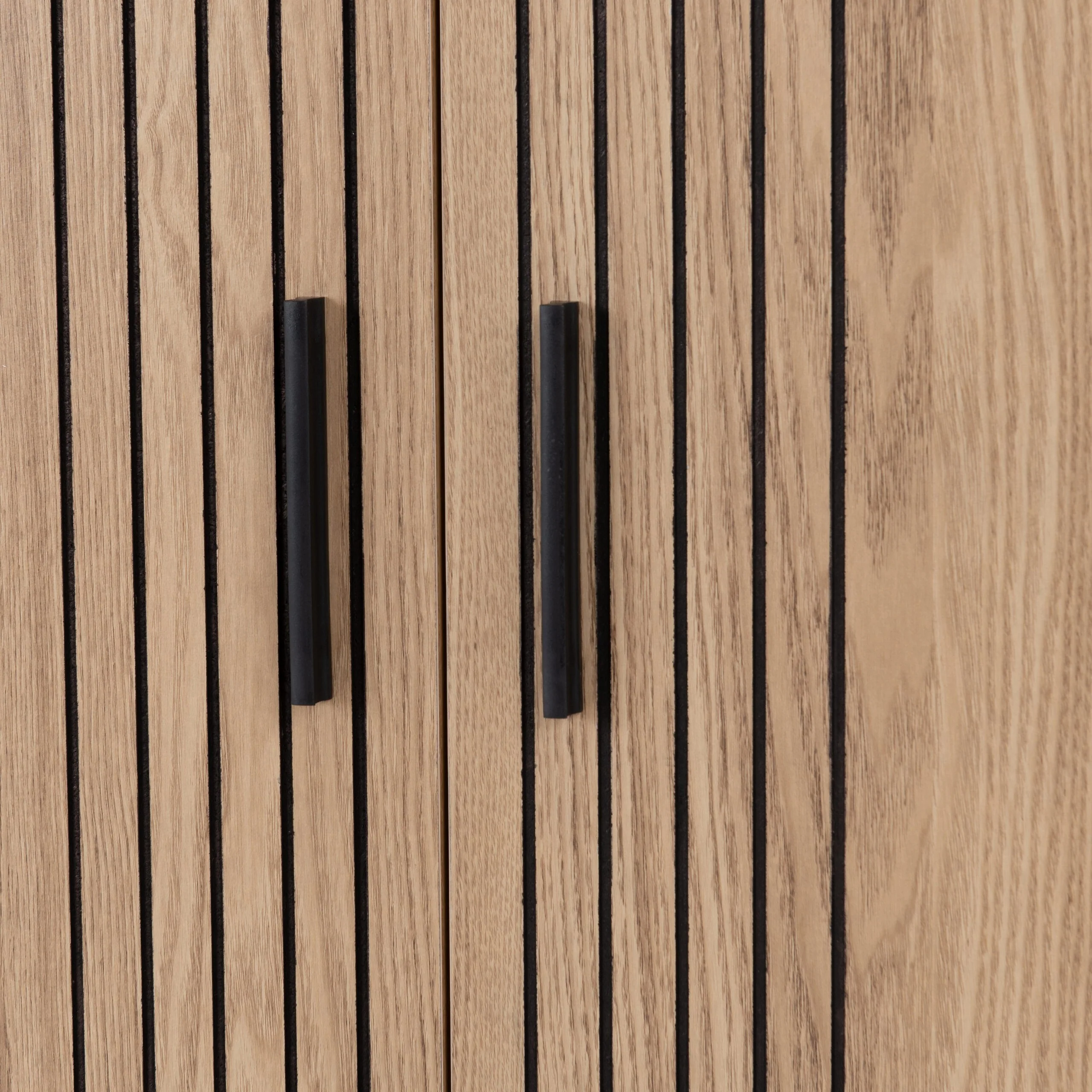 Tessa 2 Door Wardrobe - Natural Oak Effect - Image 4