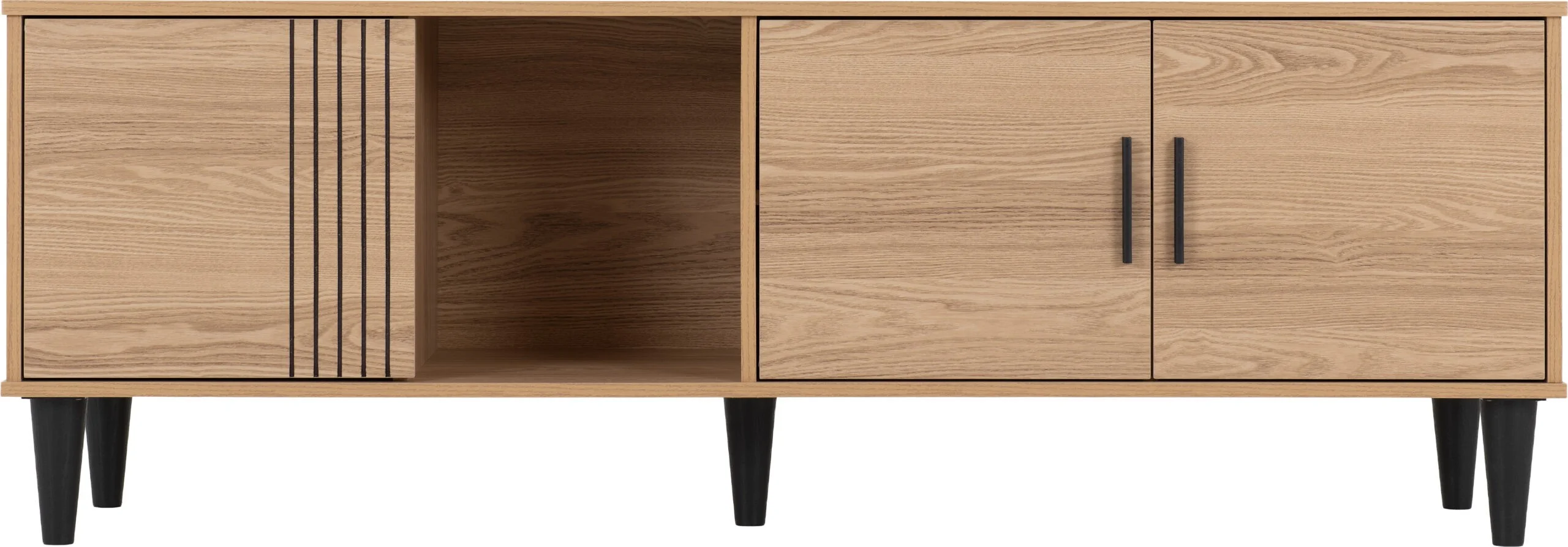 Tessa TV Cabinet - Natural Oak Effect - Image 3