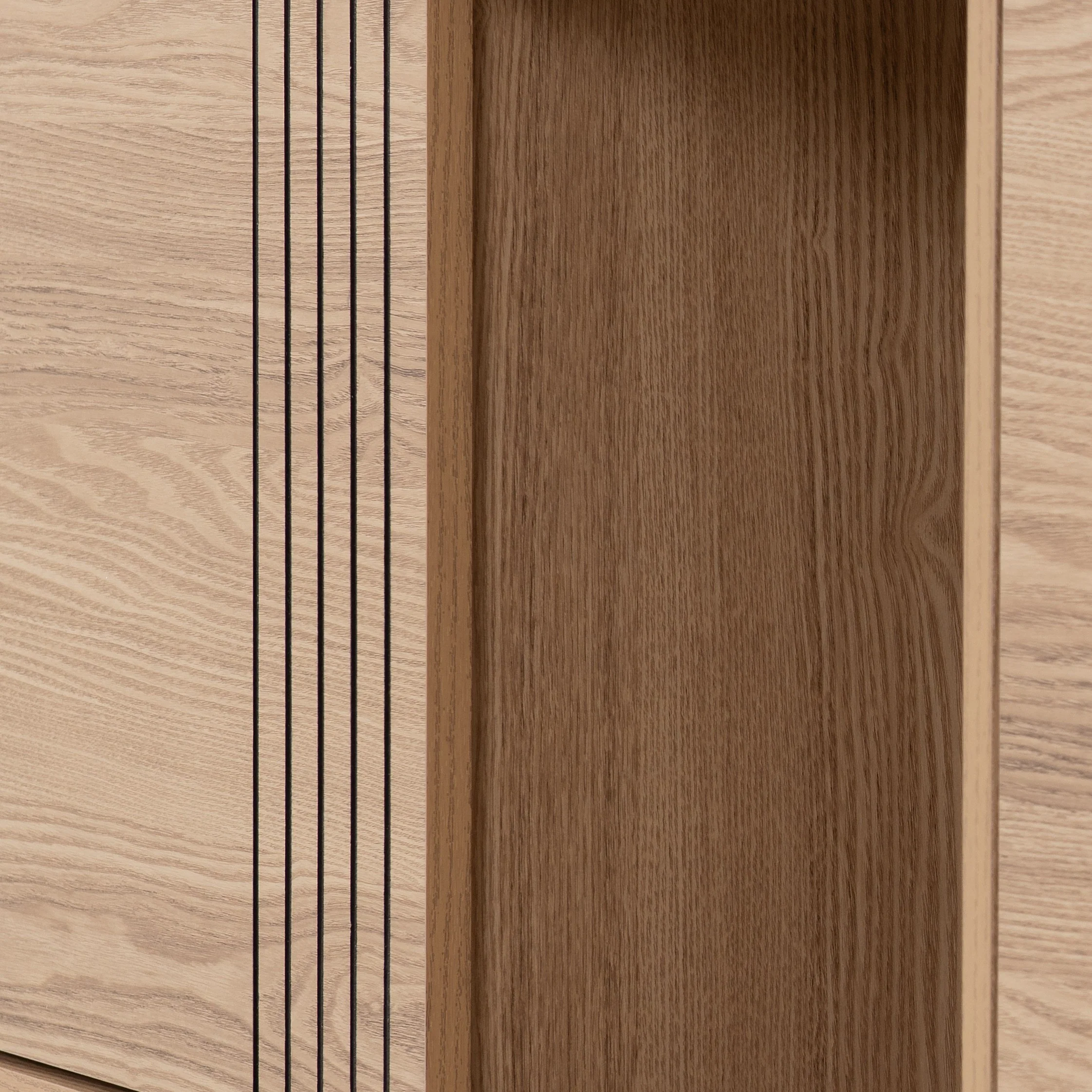 Tessa TV Cabinet - Natural Oak Effect - Image 4