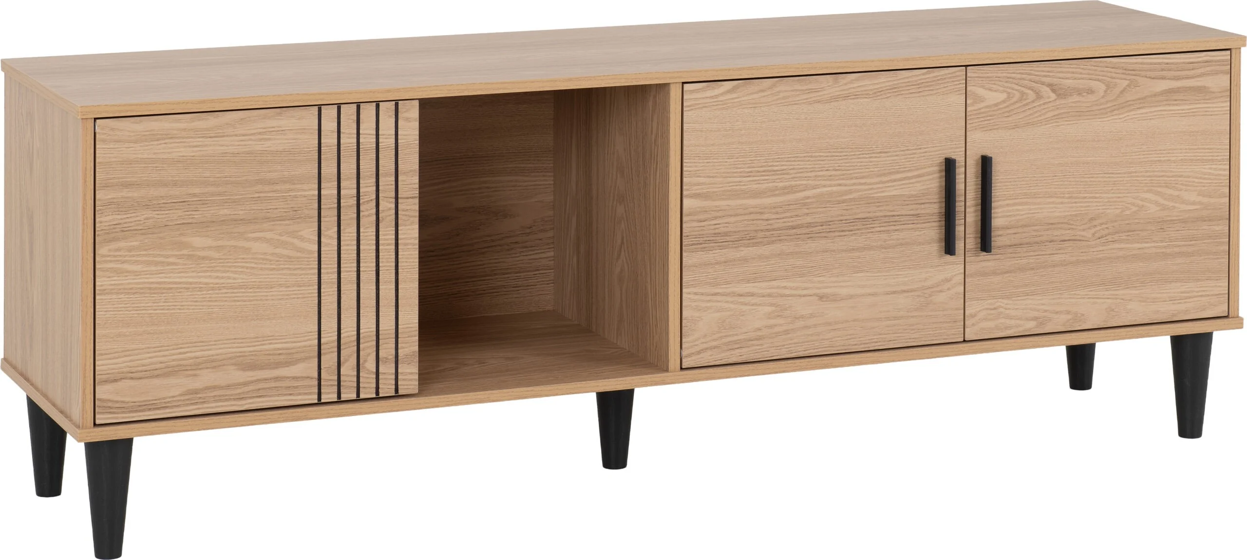 Tessa TV Cabinet - Natural Oak Effect - Image 7