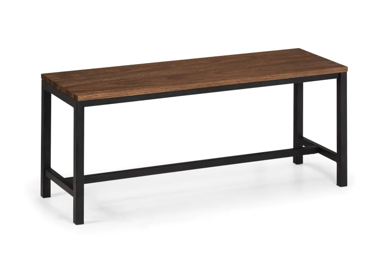 Tribeca Walnut Bench - Image 3