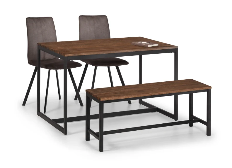 Tribeca Walnut Dining Set