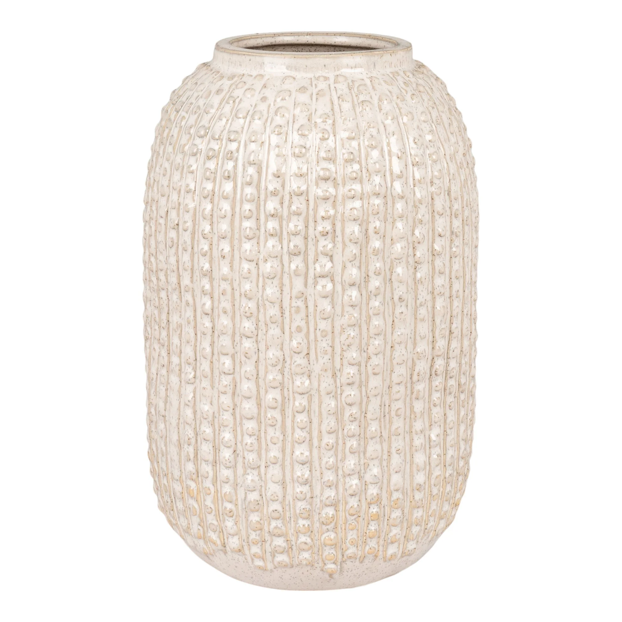 Vase Option 15 – Beige Stoneware Vase