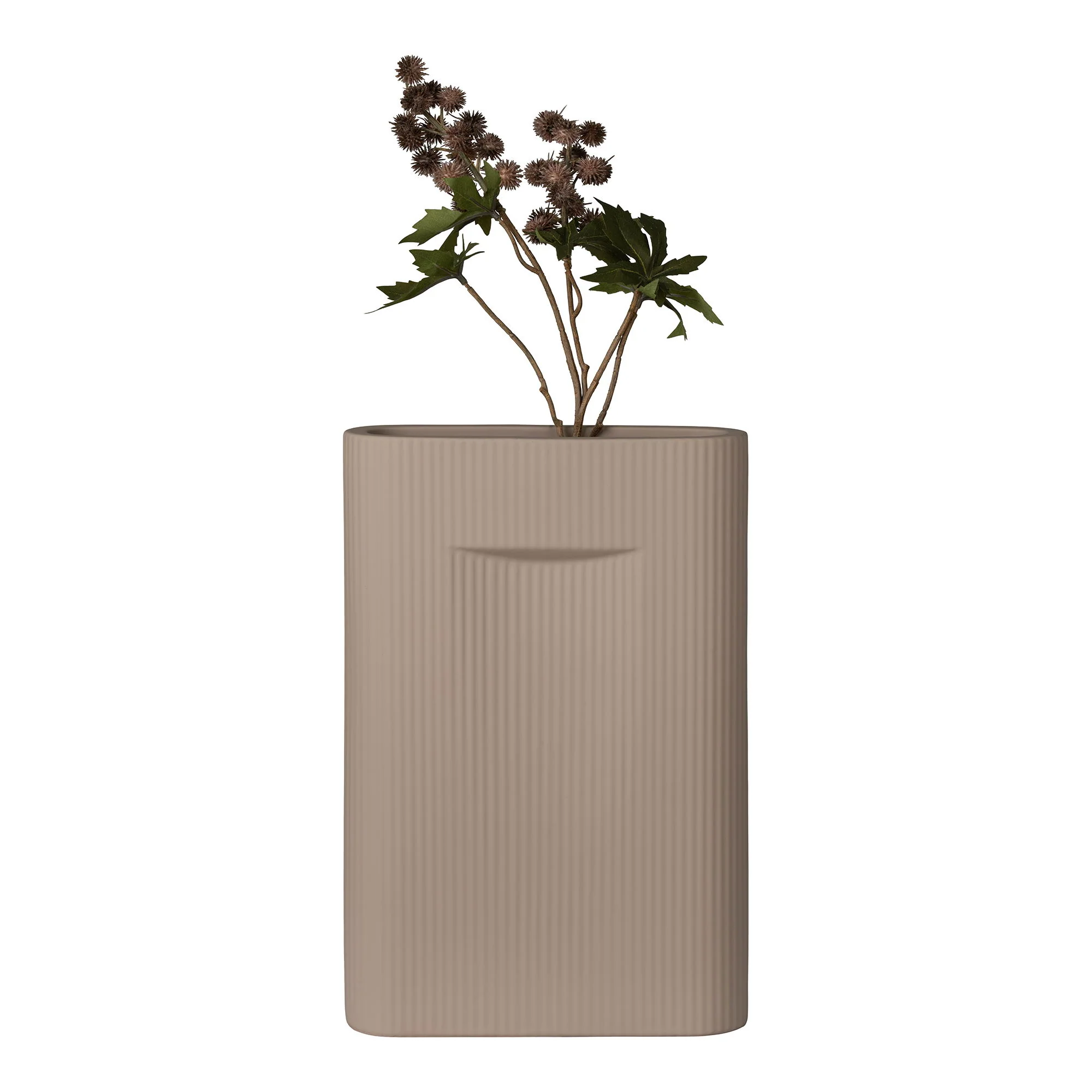 Vase Option 20 – Brown Stoneware Vase - Image 2