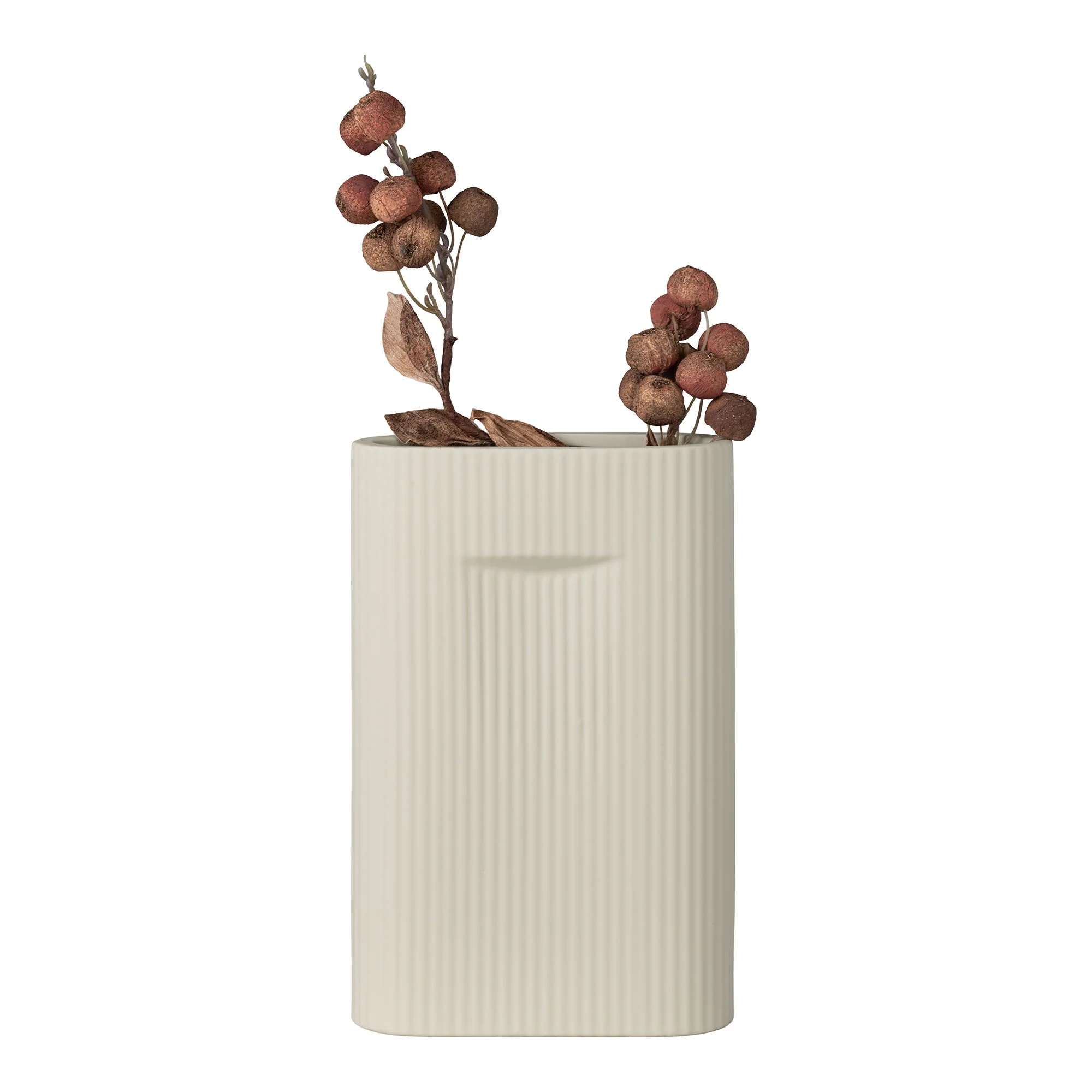 Vase Option 21 – Grey Stoneware Vase - Image 2
