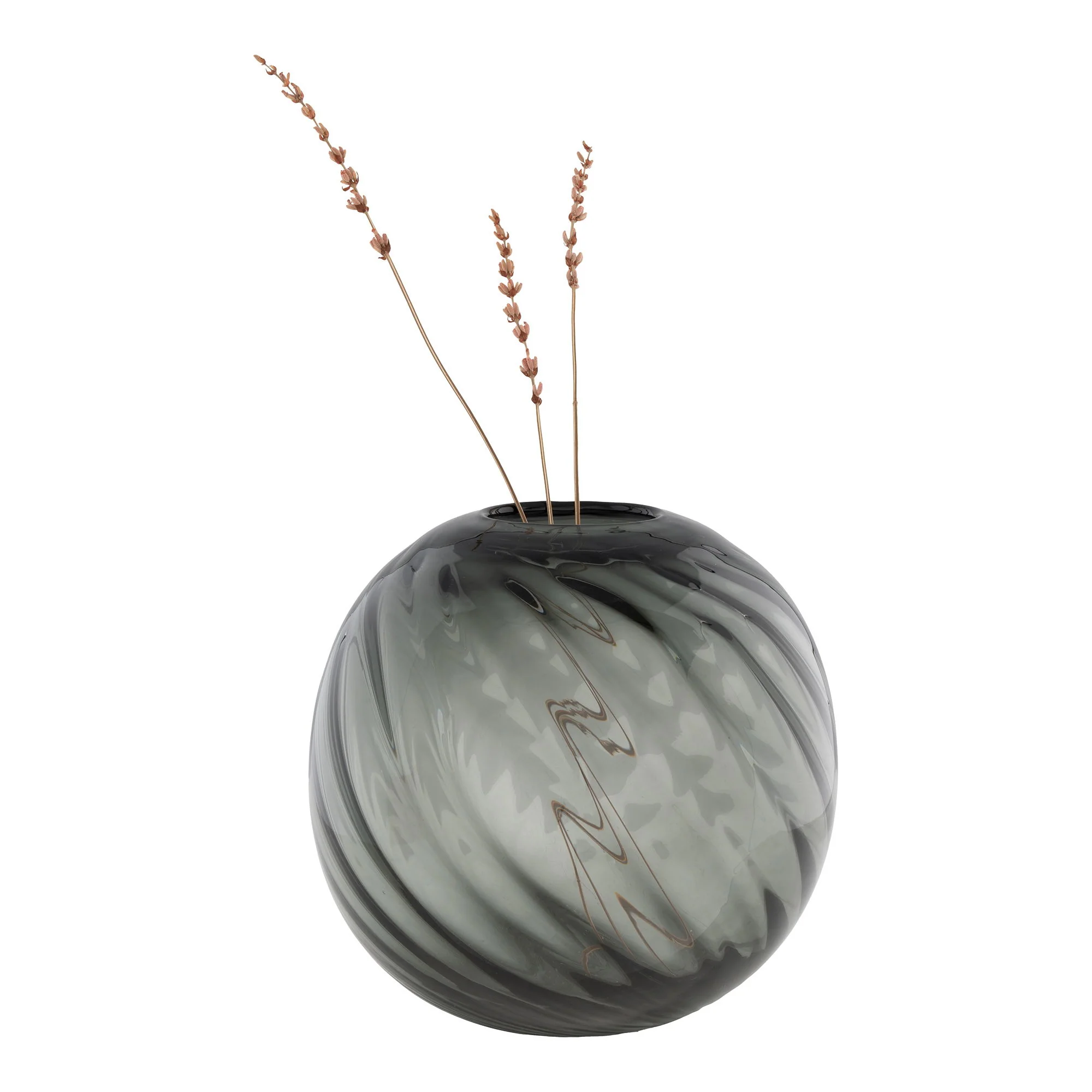 Vase Option 8 – Grey Glass Vase - Image 2