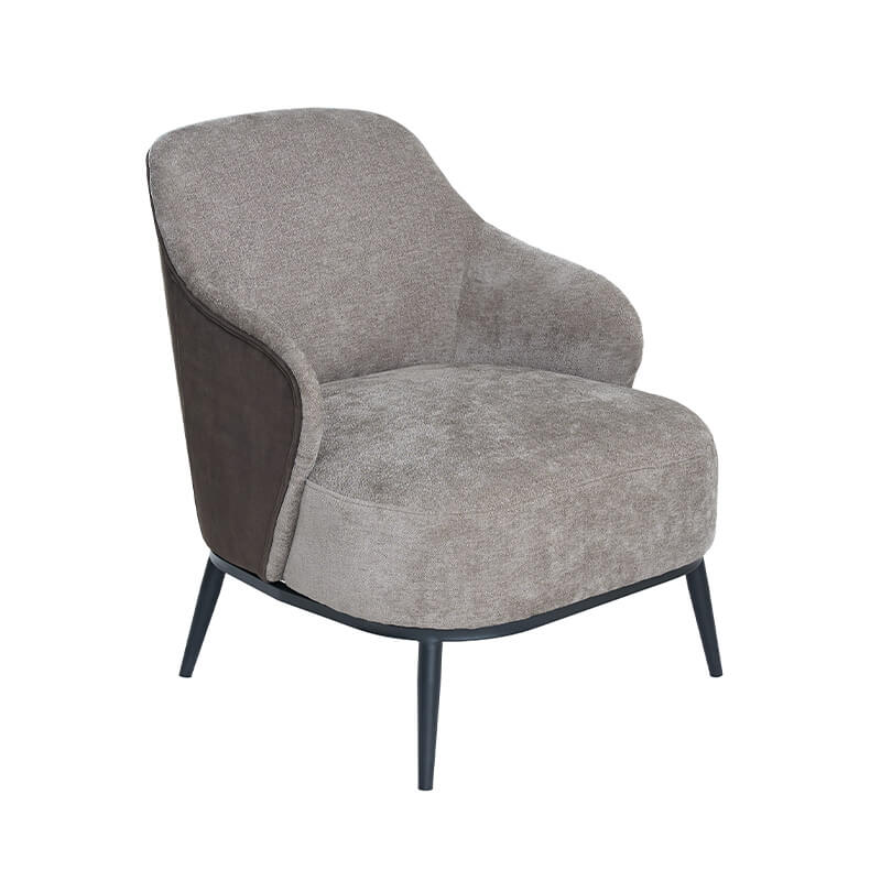 Velar Dining Chair – Brown Velvet with Textured Seat - Image 6