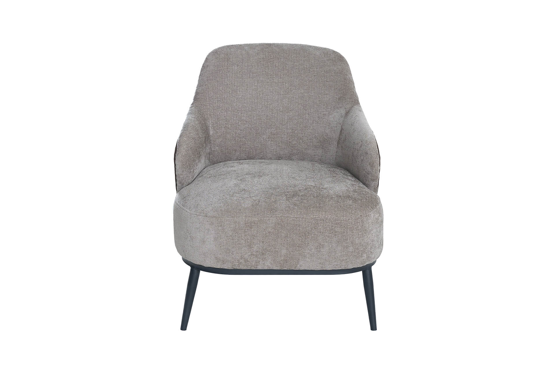 Velar Dining Chair – Brown Velvet with Textured Seat - Image 7