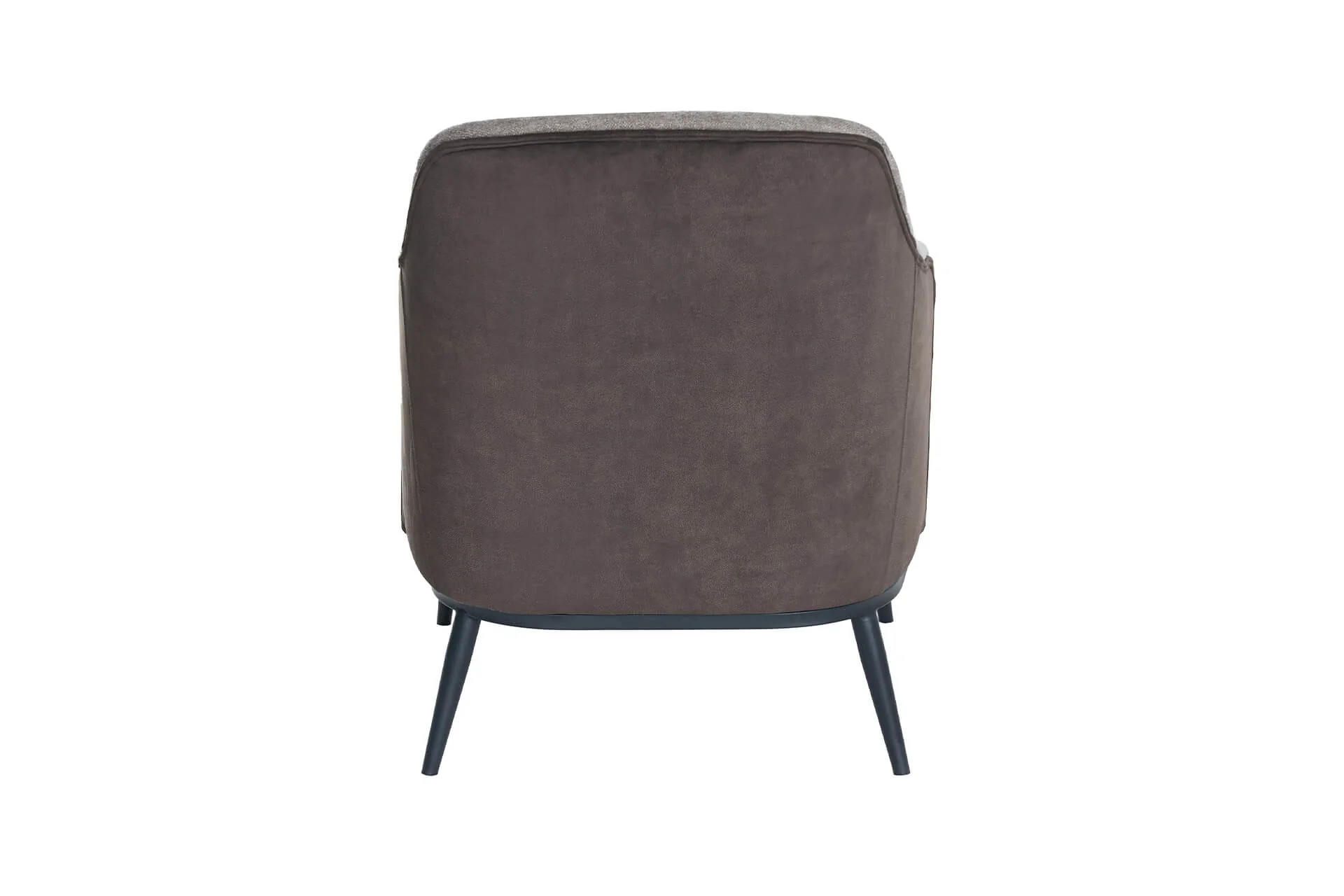 Velar Dining Chair – Brown Velvet with Textured Seat - Image 8