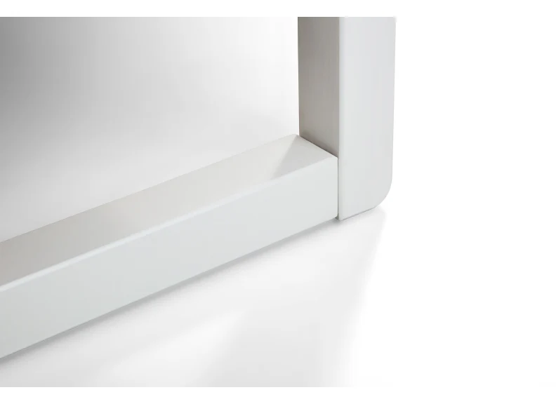 Venice 4ft6 Bed – Surf White Minimalist Design - Image 3