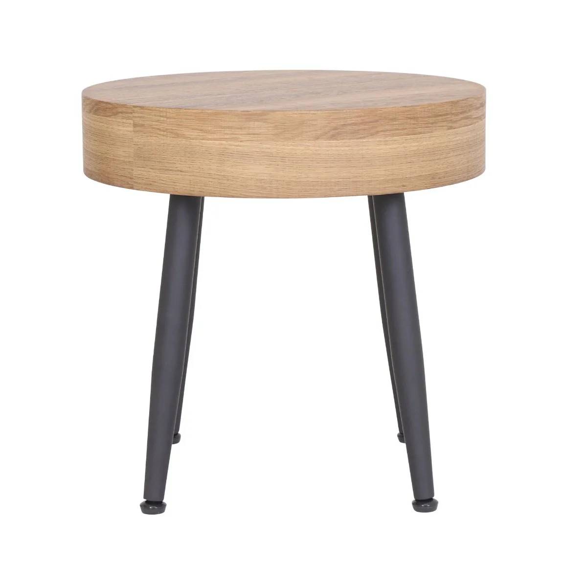 Verona Lamp Table - Oak - Image 2