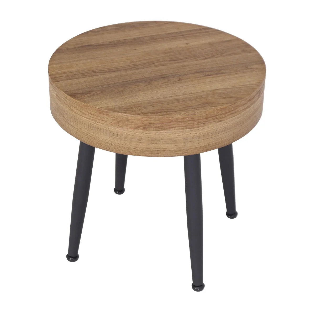 Verona Lamp Table - Oak - Image 3