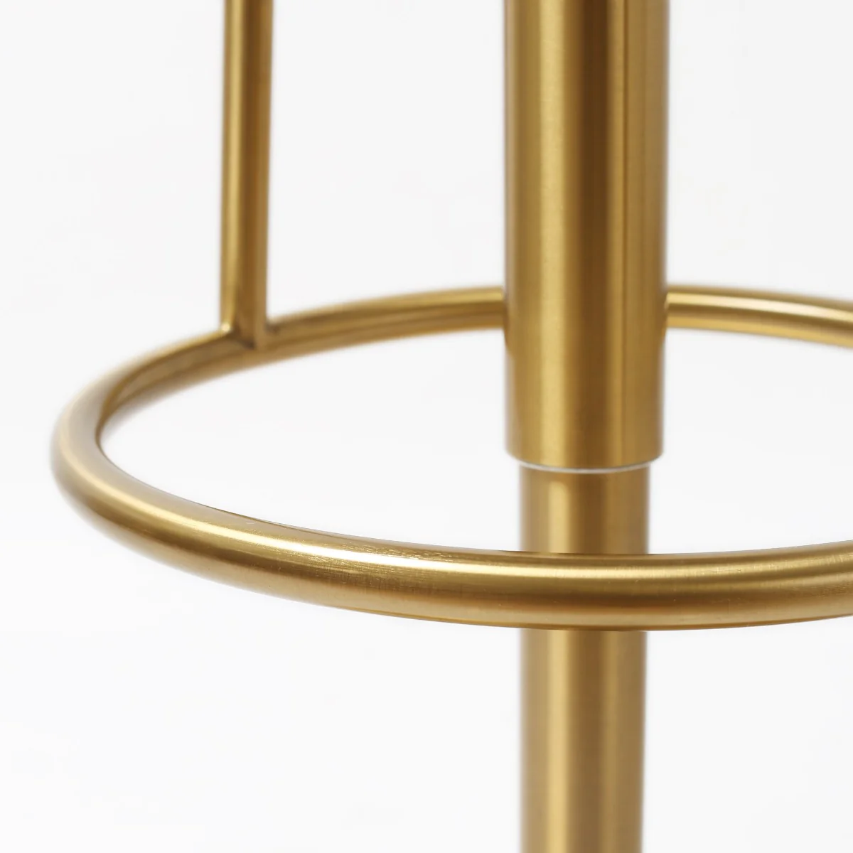Vibe Barstool – Gold Barley PU with Gas-Lift Adjustment - Image 4