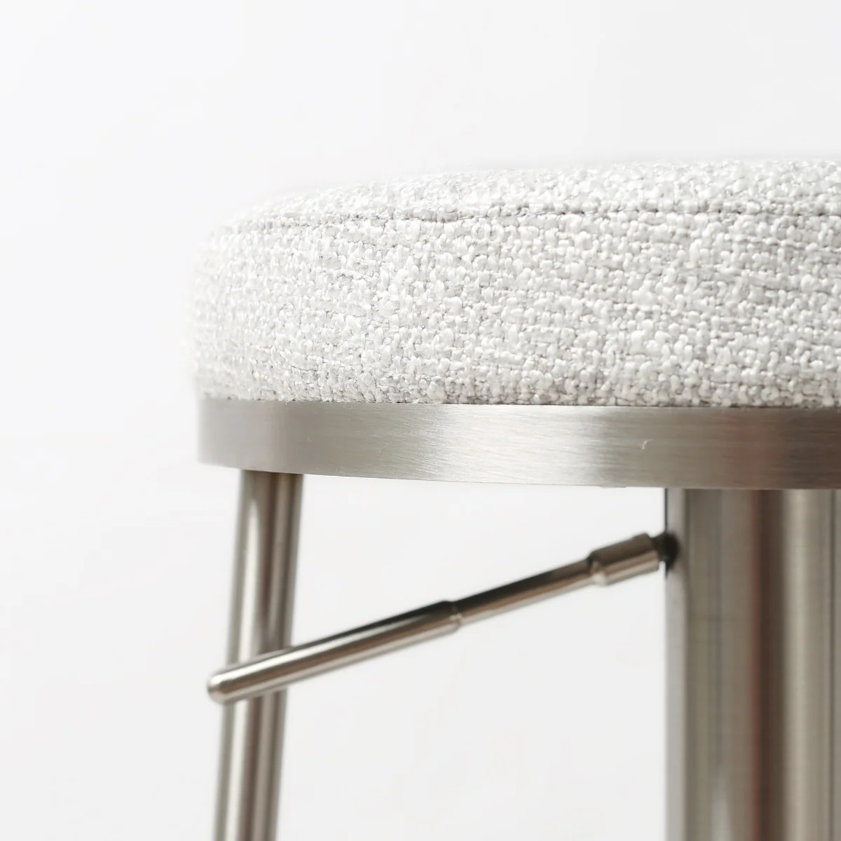 Vibe Barstool S/Steel Silver Grey - Image 6