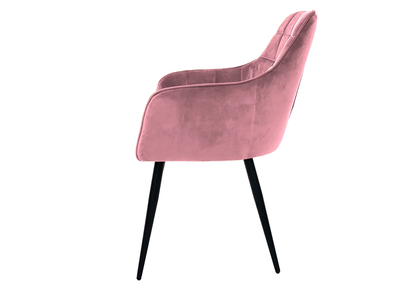 Vienna Dining Chair – Blush Velvet (Only sold in pairs) - Image 4