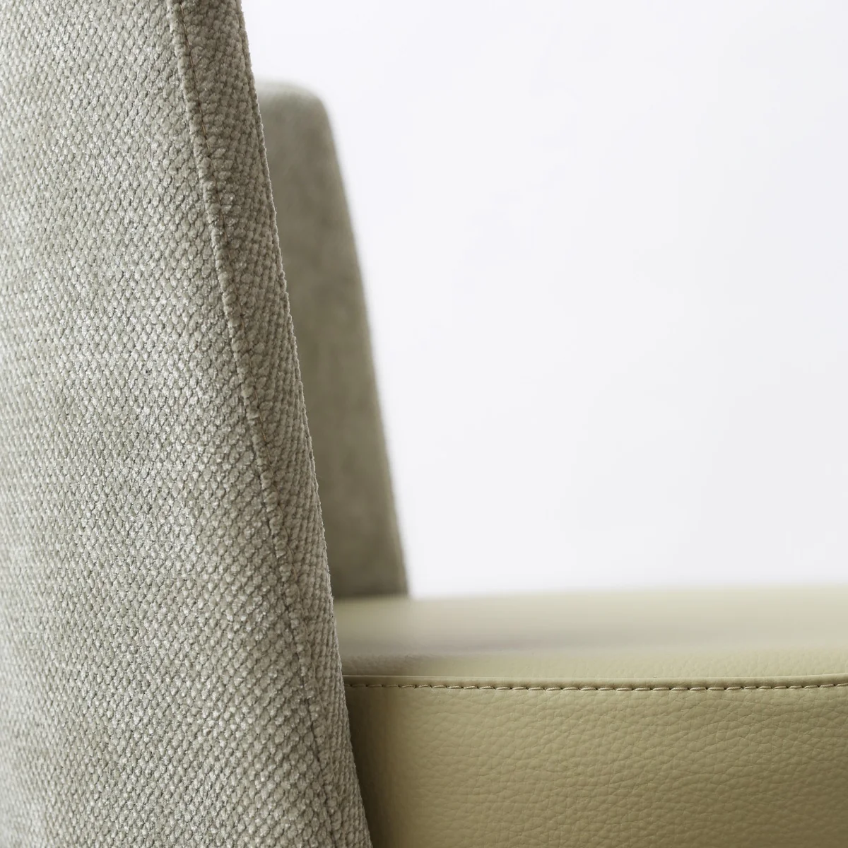 Vogue Barstool – Gold with Pistachio Upholstery and Gas-Lift Adjustment - Image 4